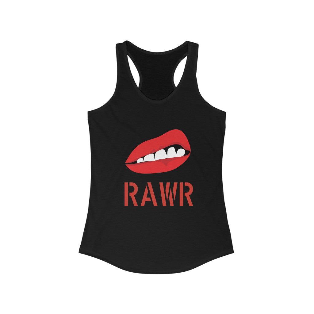 Rawr Racerback Tank-2