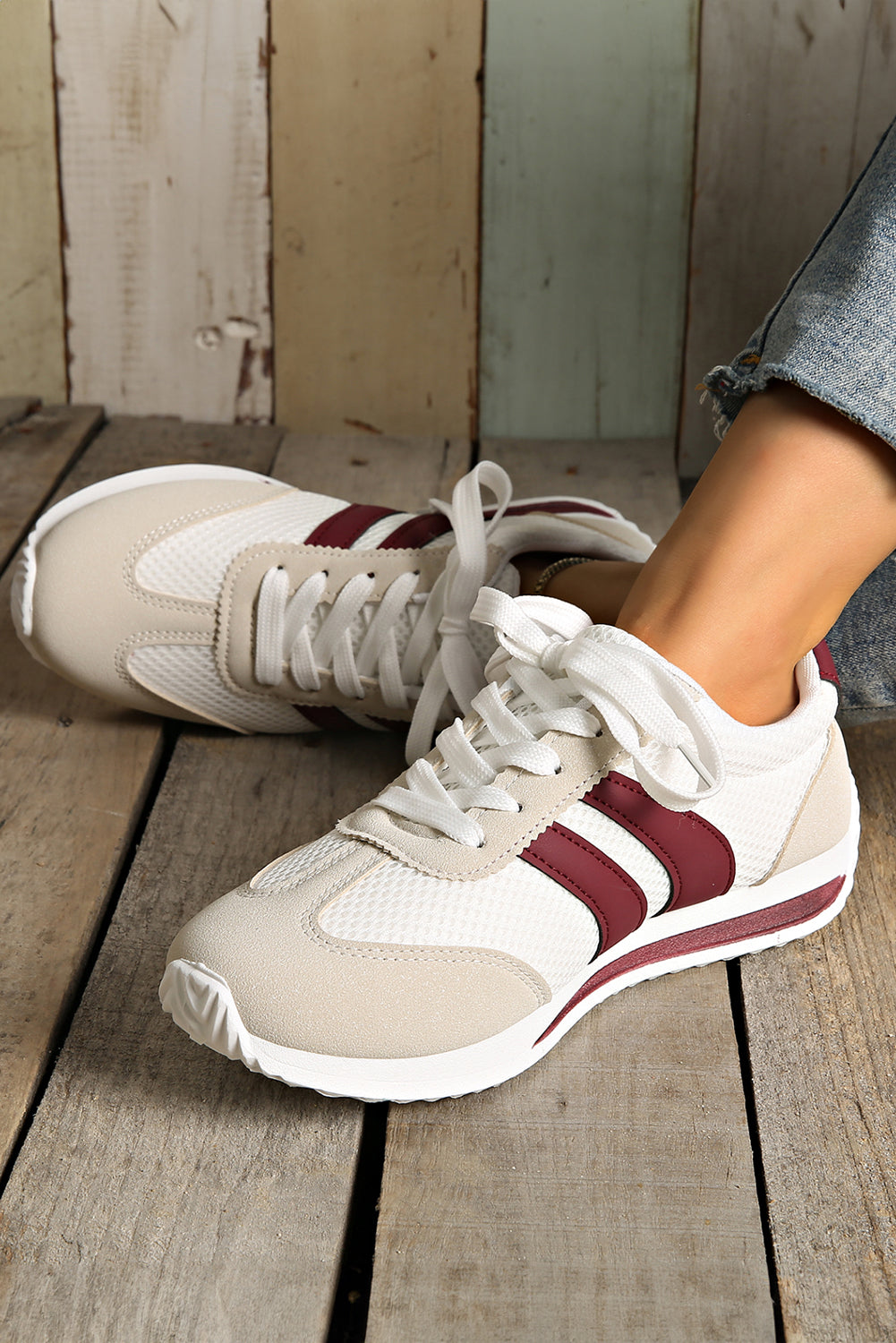Karter Breathable Lace-up Sneakers-3