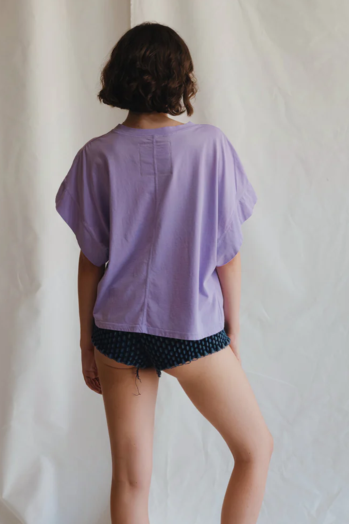Willie Nelson Purple Sky Tee-4