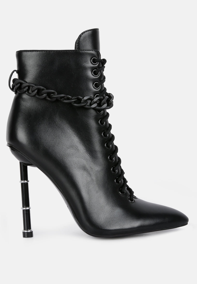Moulin Ringed Stiletto Camouflage Ankle Boot-5