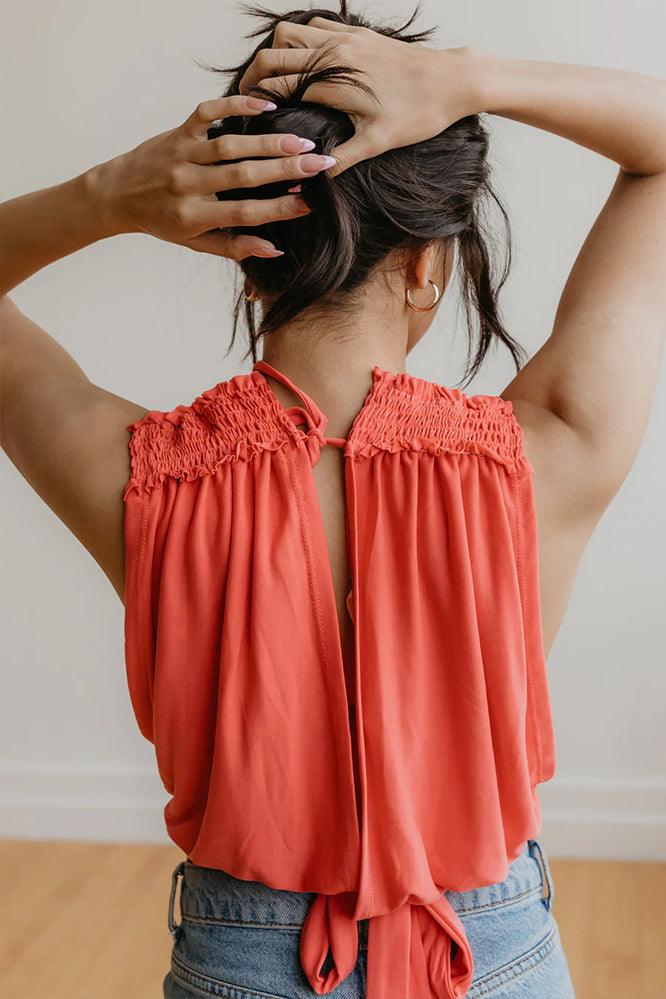 Red Cassie Top-2