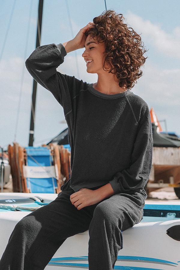 The Black Smile Sweatshirt-1