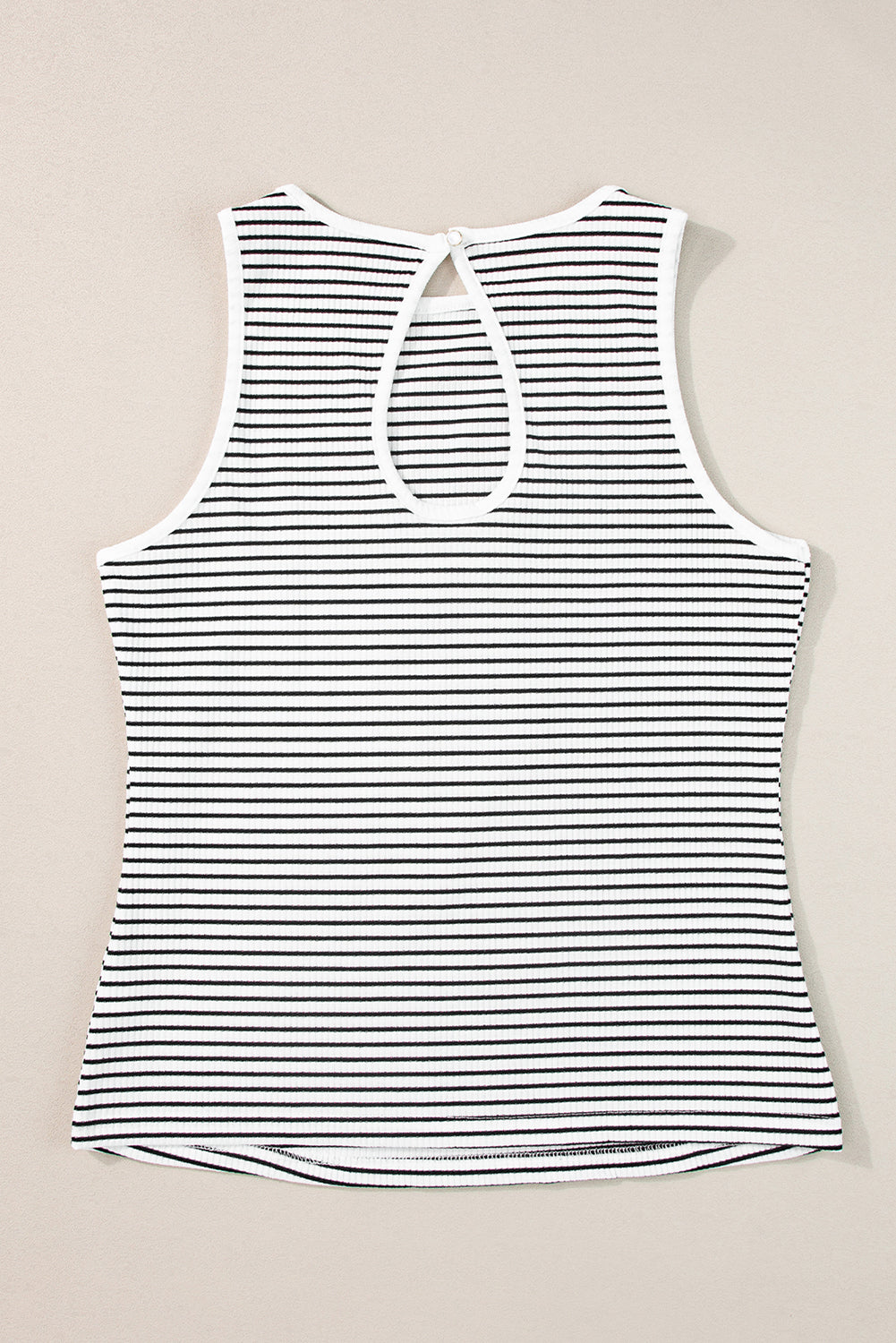 Bethany Striped Knit Sleeveless Tank-3