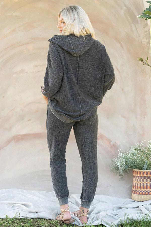 Black 90's Hoodie-2
