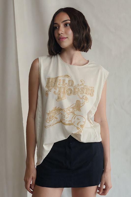 Lainey Wilson Wild Horses Muscle Tank-0