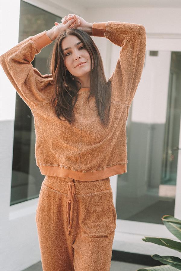 Orange Adventure Sweatshirt-2