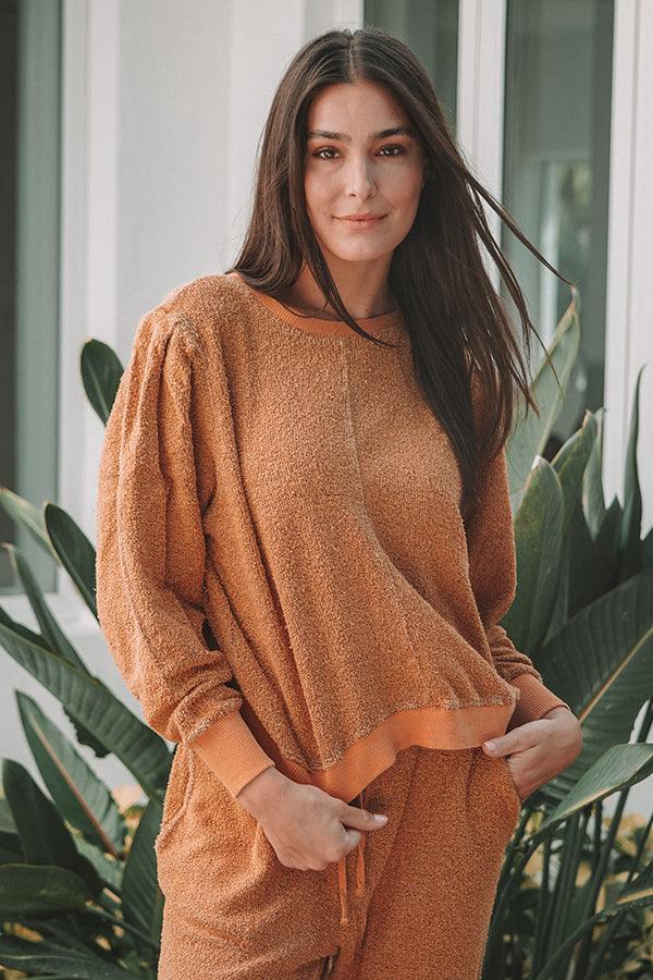 Orange Adventure Sweatshirt-0