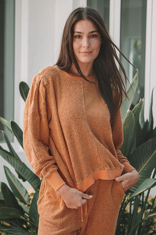 Orange Adventure Sweatshirt-0