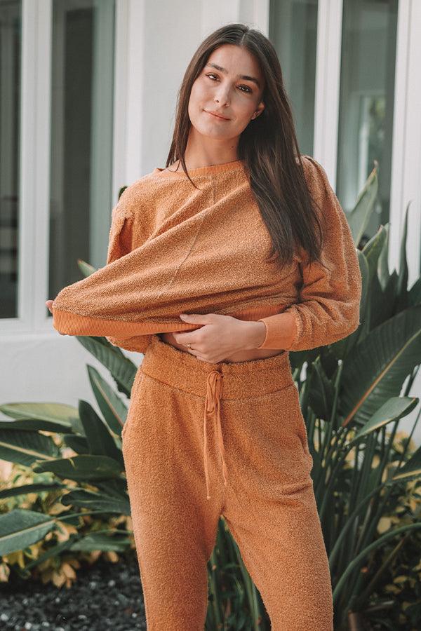 Orange Adventure Sweatshirt-4