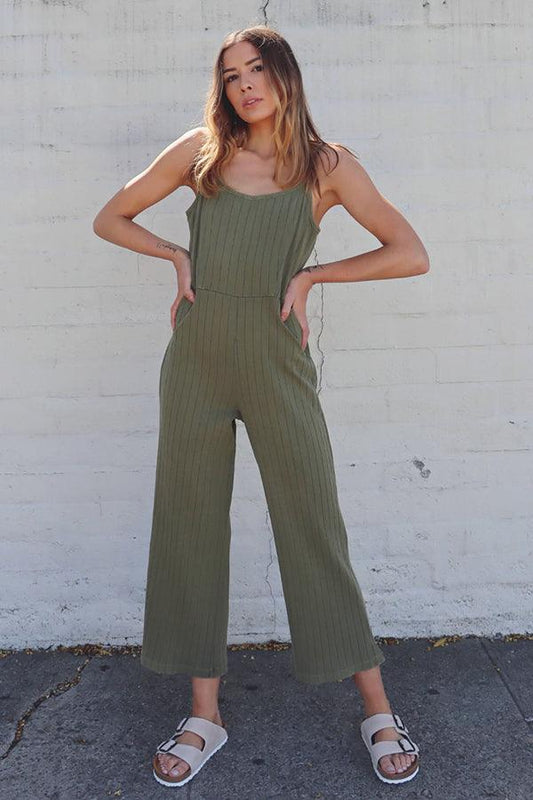 Olive Happy Jumpsuit-0