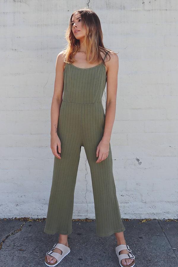 Olive Happy Jumpsuit-1