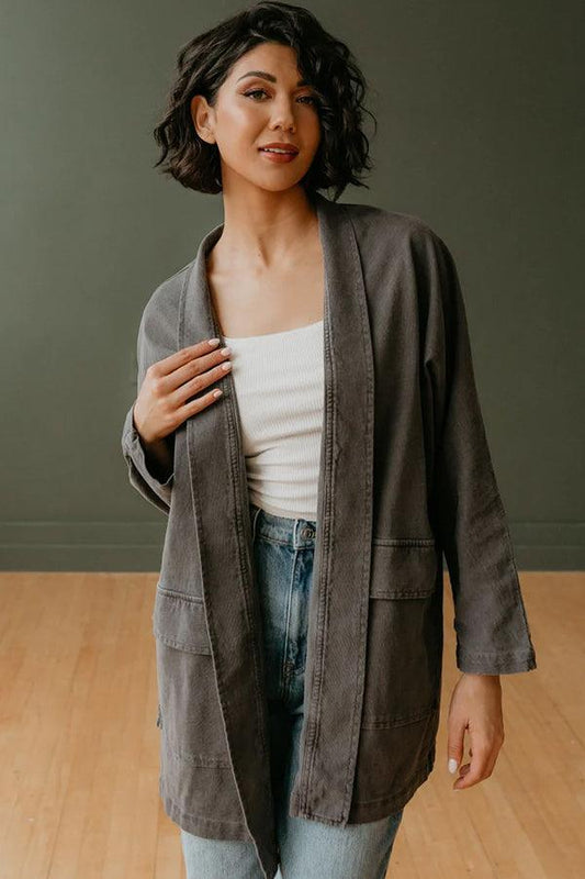 Black Joni Cardigan-0