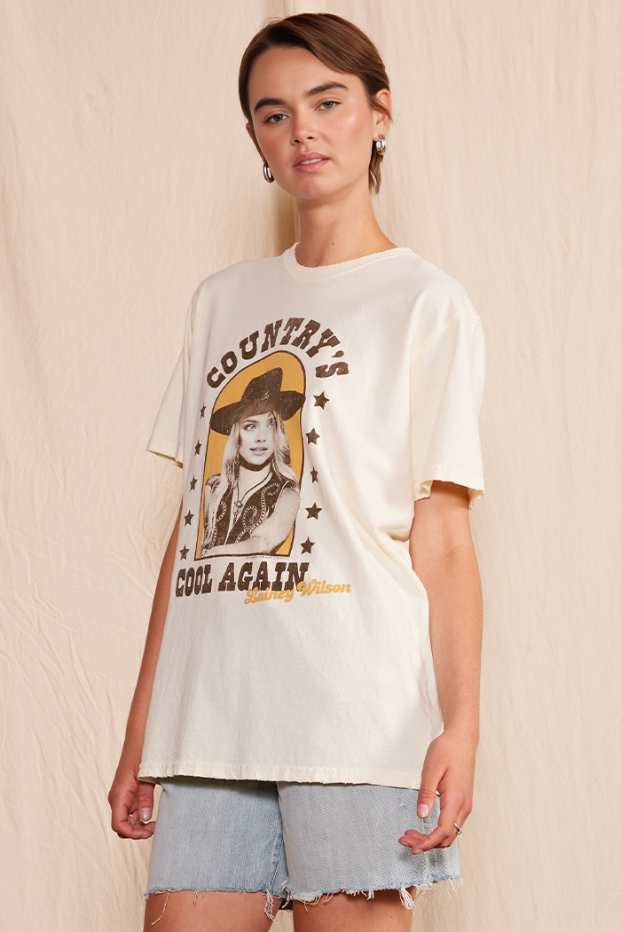 Lainey Wilson Country's Cool Again Tee-3