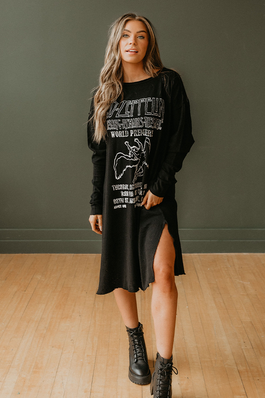 Led Zeppelin the Same Song Dress-0
