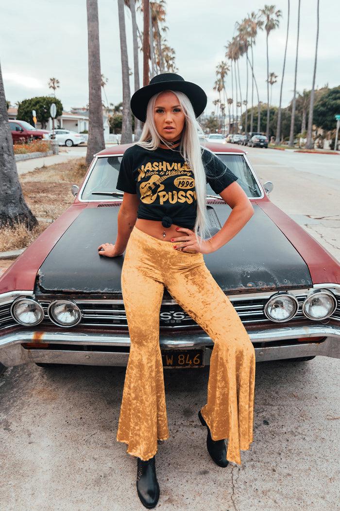 Mel Mustard Velvet Bells-2