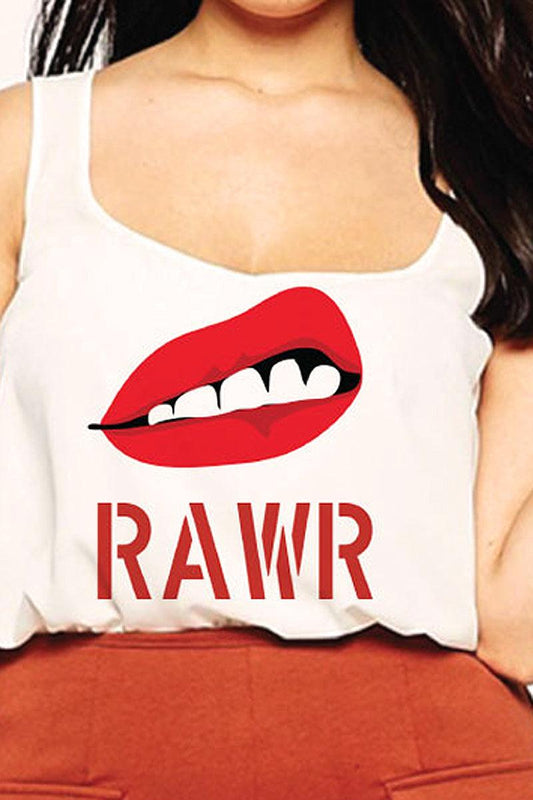 Rawr Racerback Tank-0