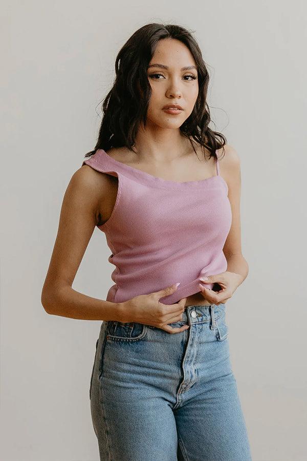 Purple Hollie Tank-0