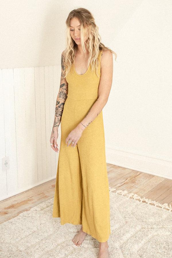 Gold Yucca Jumpsuit-0